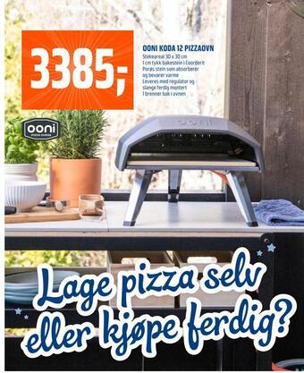 Coop Obs Ooni koda 12 pizzaovn tilbud