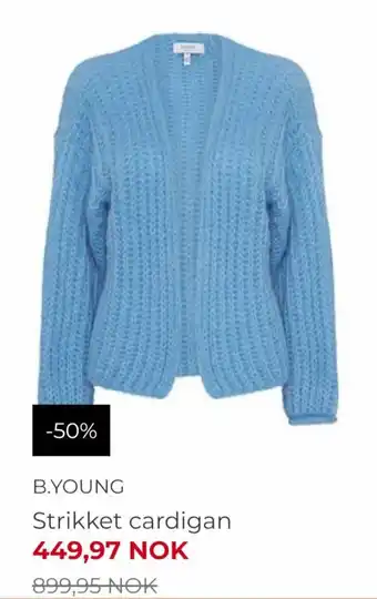 B.young B.YOUNG Strikket cardigan tilbud