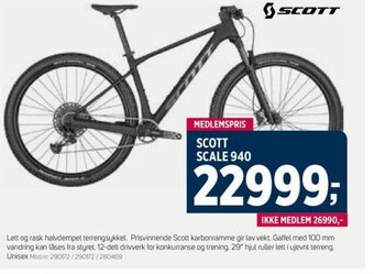 Sport 1 SCOTT SCALE 940 tilbud