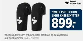 Sport 1 SWEET PROTECTION LIGHT KNEBESKYTTER tilbud