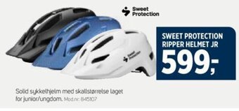 Sport 1 SWEET PROTECTION RIPPER HELMET JR tilbud