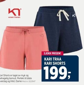 Sport 1 KARI TRAA KARI SHORTS tilbud