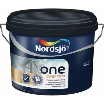 Megaflis Nordsjø one super tech bm 9.5l tilbud