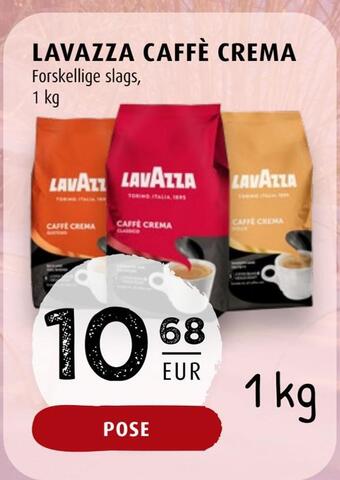 Scandinavian Park Lavazza caffè crema tilbud