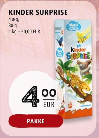 Scandinavian Park Kinder surprise tilbud