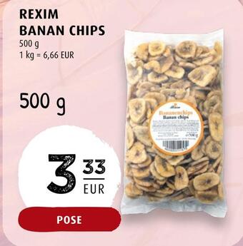 Scandinavian Park Rexim banan chips tilbud