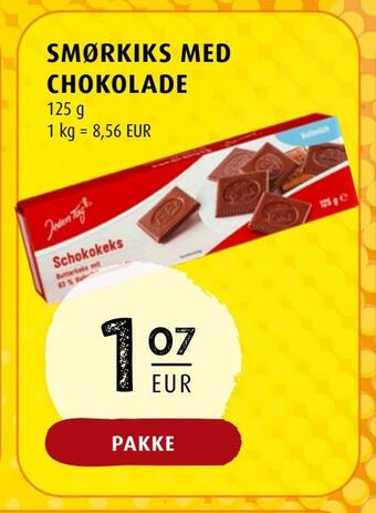 Scandinavian Park Smørkiks med chokolade tilbud