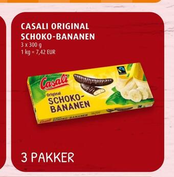 Scandinavian Park Casali original schoko-bananen tilbud