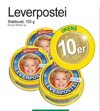 Joker Stabburet leverpostei tilbud