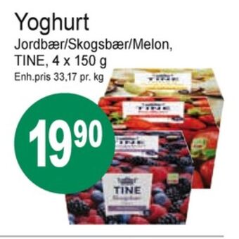 Joker Tine yoghurt tilbud