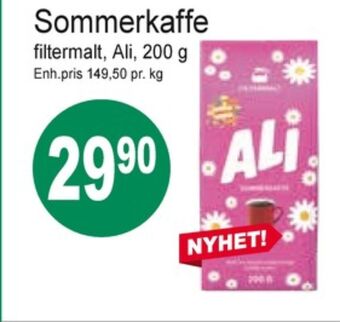 Joker Ali kaffe formalet tilbud