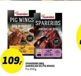 Bunnpris Finsbråten spareribs tilbud