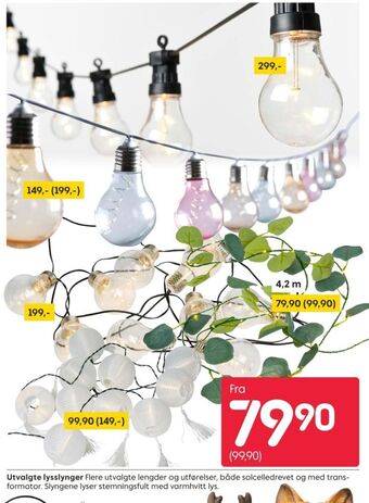 Rusta Ukjent lysslynge tilbud