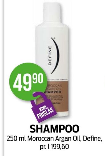 Kiwi Define shampoo tilbud