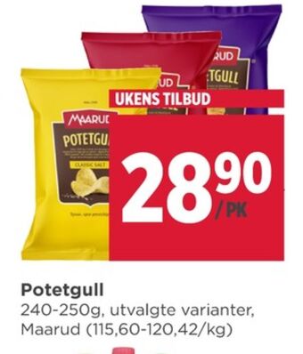 Meny Maarud chips tilbud