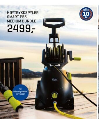 Jernia Ava høytrykksvasker tilbud