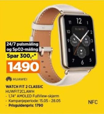 POWER Huawei smartwatch tilbud
