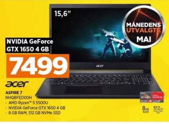POWER Acer bærbar pc tilbud