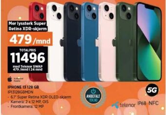 POWER Iphone 13 mobiltelefon tilbud