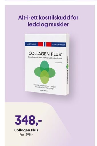 VITA Collagen plus kosttilskudd tilbud