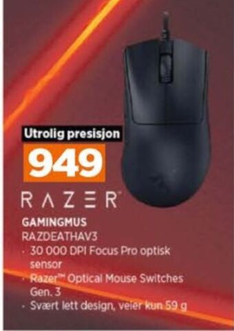 POWER Razer mus tilbud