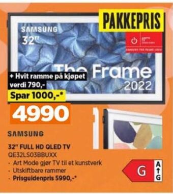 POWER Samsung tv tilbud