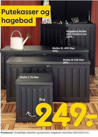 Rusta Ukjent putekasse tilbud