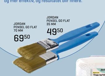 Jernia Jordan pensel tilbud