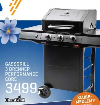 Jernia Charbroil gassgrill tilbud