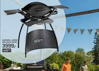 Jernia Weber gassgrill tilbud