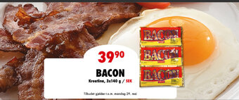 MaxiMat Svinesund BACON tilbud