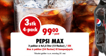 MaxiMat Svinesund PEPSI MAX tilbud