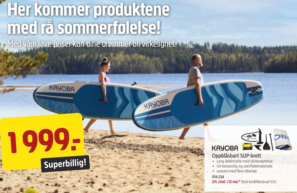 Jula Her kommer produktene med rå sommerfølelse! tilbud