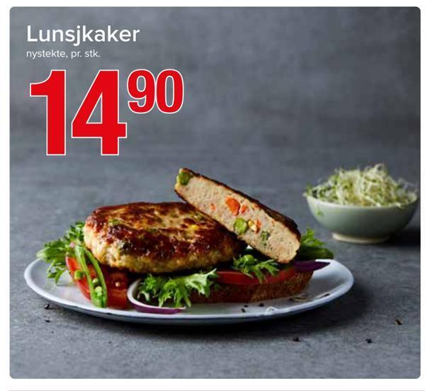 Spar Lunsjkaker tilbud