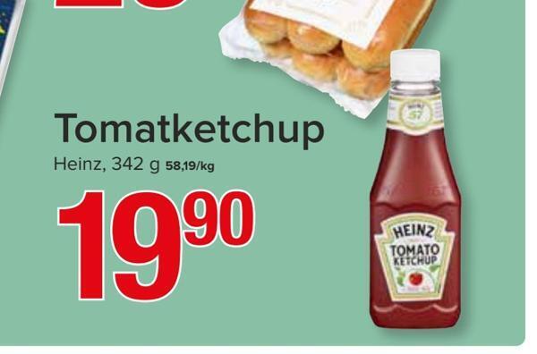 Spar Tomatketchup tilbud