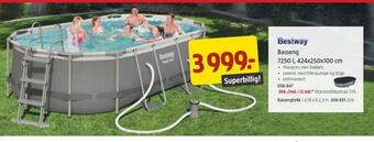Jula Basseng 7250 l, 424x250x100 cm tilbud
