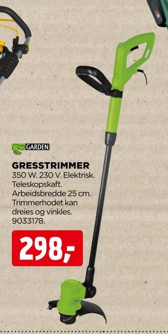 jem & fix Gresstrimmer tilbud