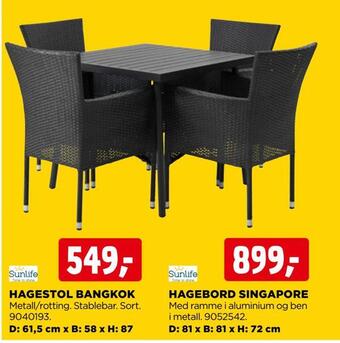 jem & fix Hagestol bangkok tilbud