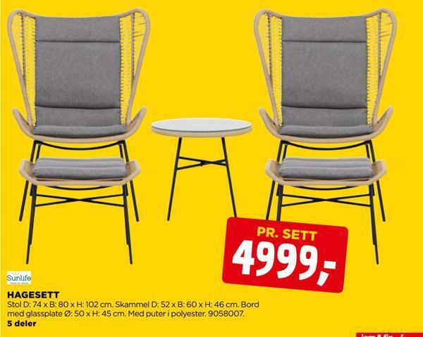 jem & fix Hagesett tilbud