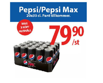 MaxiMat Charlottenberg Pepsi/Pepsi Max tilbud