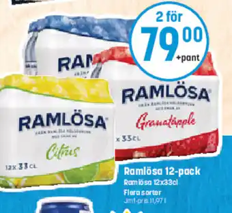 Eurocash Ramlösa 12-pack tilbud