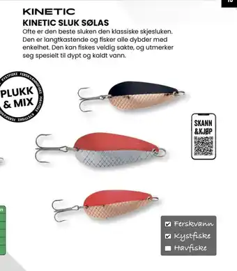 Sport Outlet KINETIC SLUK SØLAS tilbud