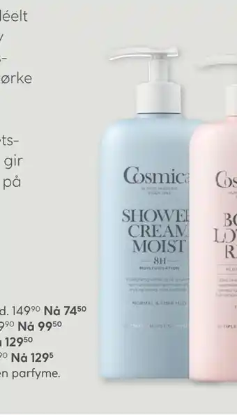 Vitusapotek Cosmica shower cream moist tilbud