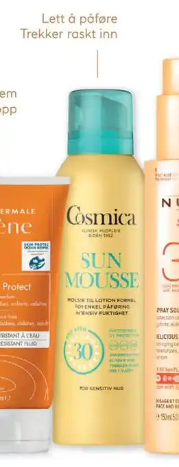 Vitusapotek Cosmica sun mousse spf 30 tilbud