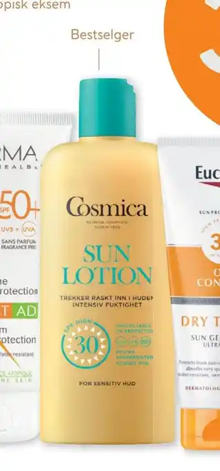 Vitusapotek Cosmica sun lotion spf 30 tilbud