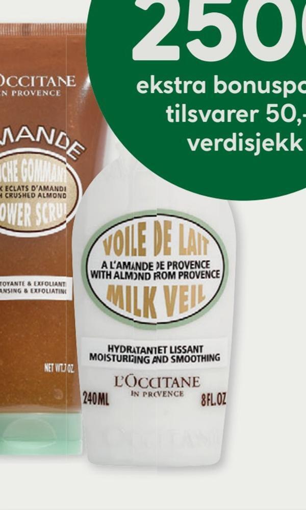Vitusapotek L'occitane almond milk veil tilbud