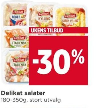 Meny Delikat salater tilbud