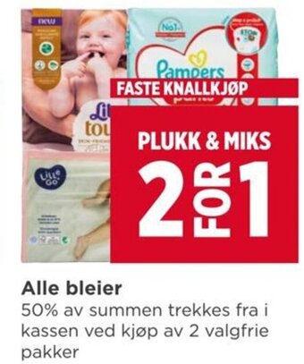 Meny Alle bleier tilbud
