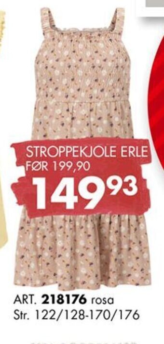 Sparkjøp STROPPEKJOLE ERLE tilbud