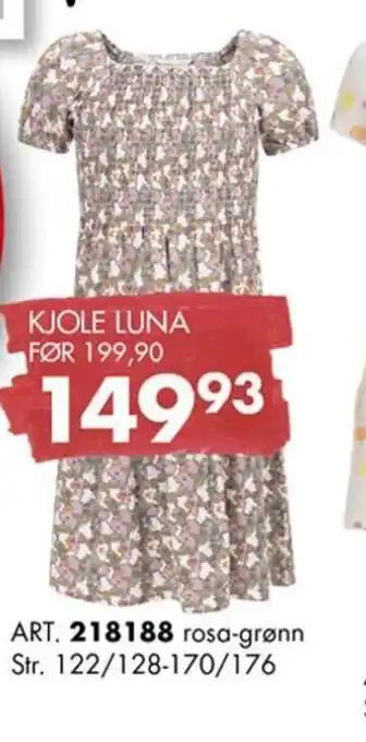 Sparkjøp KJOLE LUNA tilbud